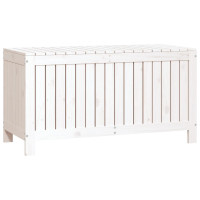 Produktbild för Dynbox svart 115x49x60 cm massiv furu