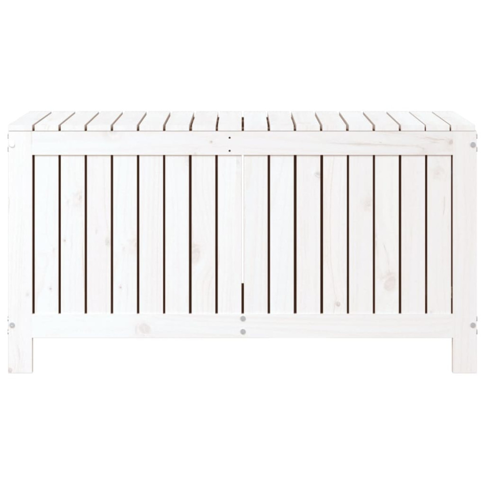 Produktbild för Dynbox svart 115x49x60 cm massiv furu