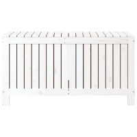 Produktbild för Dynbox svart 115x49x60 cm massiv furu