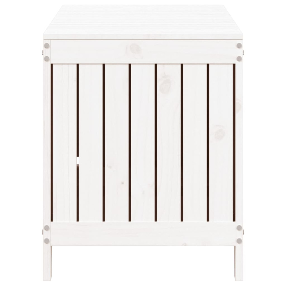 Produktbild för Dynbox svart 115x49x60 cm massiv furu