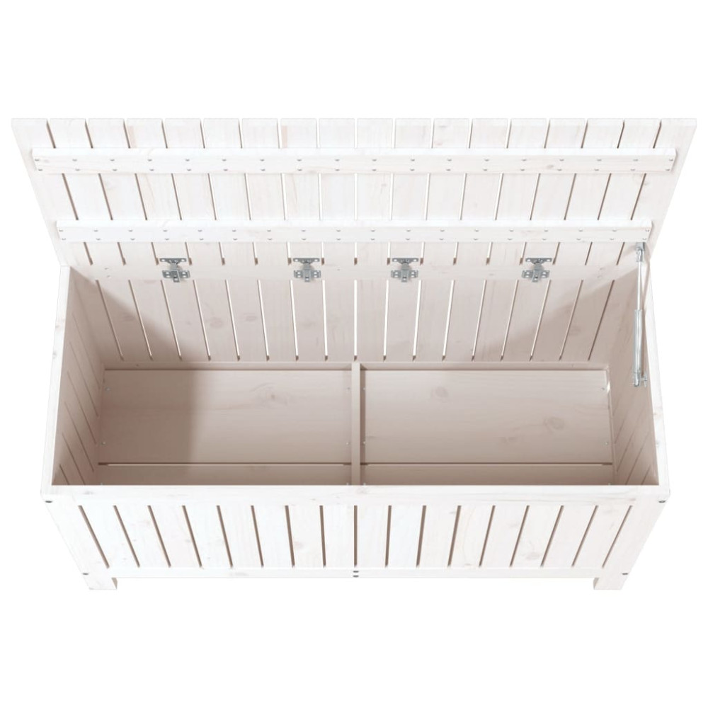 Produktbild för Dynbox svart 115x49x60 cm massiv furu