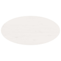 Produktbild för Soffbord vit 80x40x35 cm massiv furu