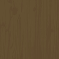 Produktbild för Soffbord honungsbrun Ø 35x35 cm massiv furu