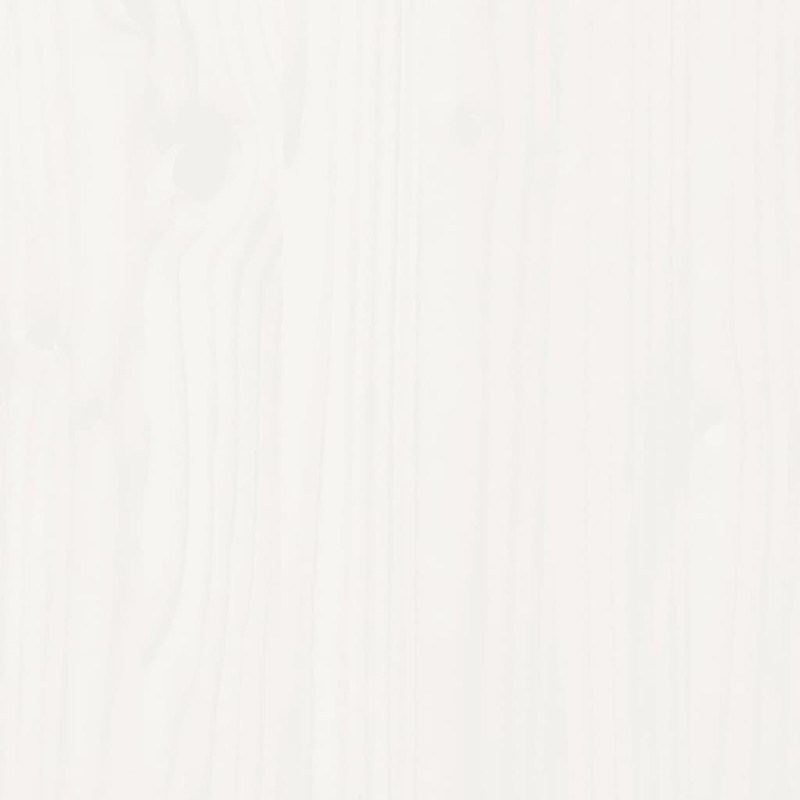 Produktbild för Kompostlåda vit 82,5x82,5x99,5 cm massiv furu