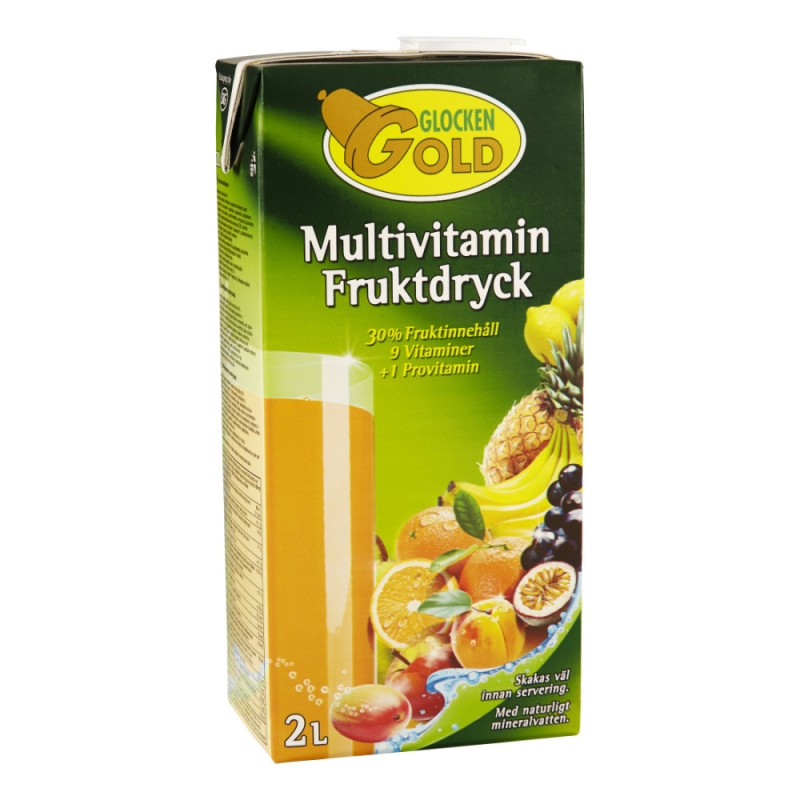 Produktbild för Multivitamin Fruktdryck 2 liter