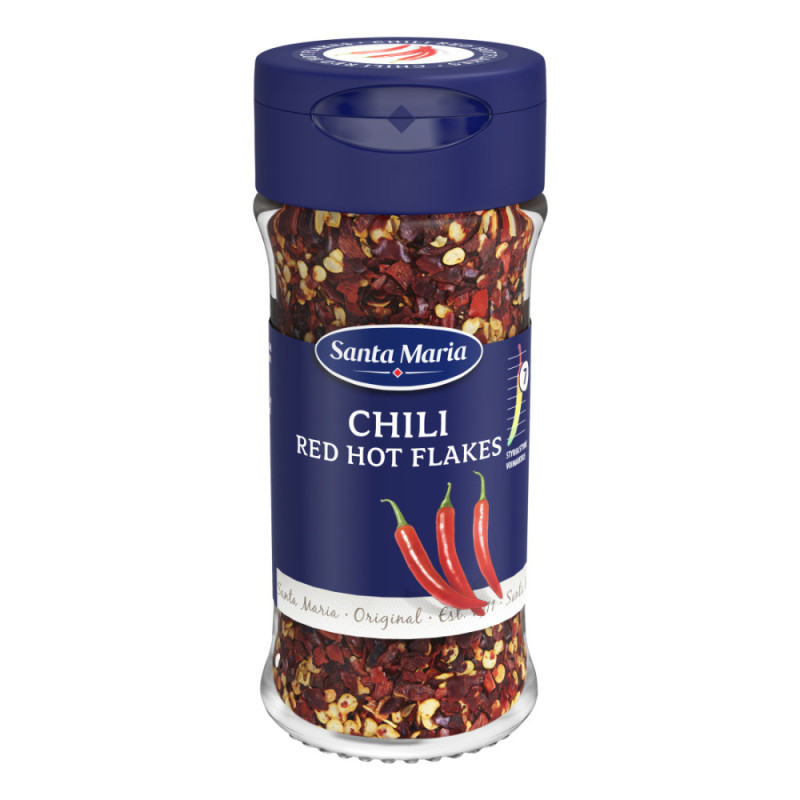 Produktbild för Chili Red Hot Flakes 28G