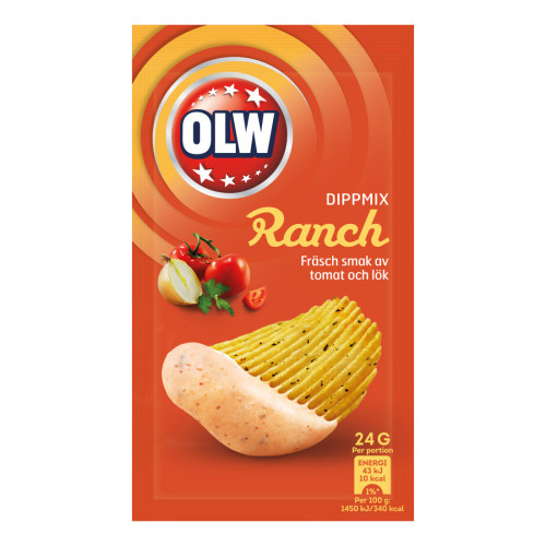 Olw Dippmix Ranch 24 gram