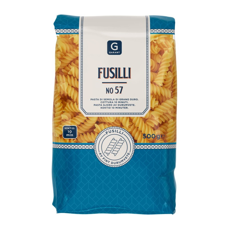Produktbild för Fusilli Pasta 500 g