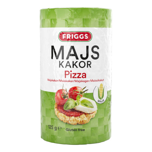 Friggs Majskakor - Pizza 125 g