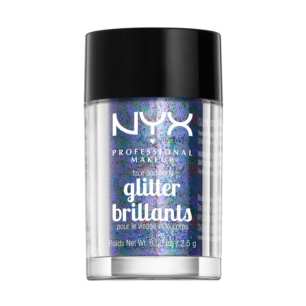 Produktbild för PROF. MAKEUP Face & Body Glitter - 11 Violet 2,5g