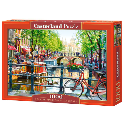 CASTORLAND Castorland Amsterdam Landscape 1000 pcs Pussel 1000 styck Stad