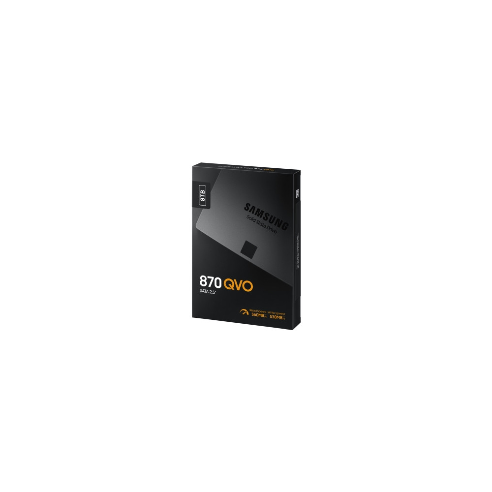 Produktbild för Samsung 870 QVO MZ-77Q8T0BW - SSD - 8 TB - SATA 6Gb/s