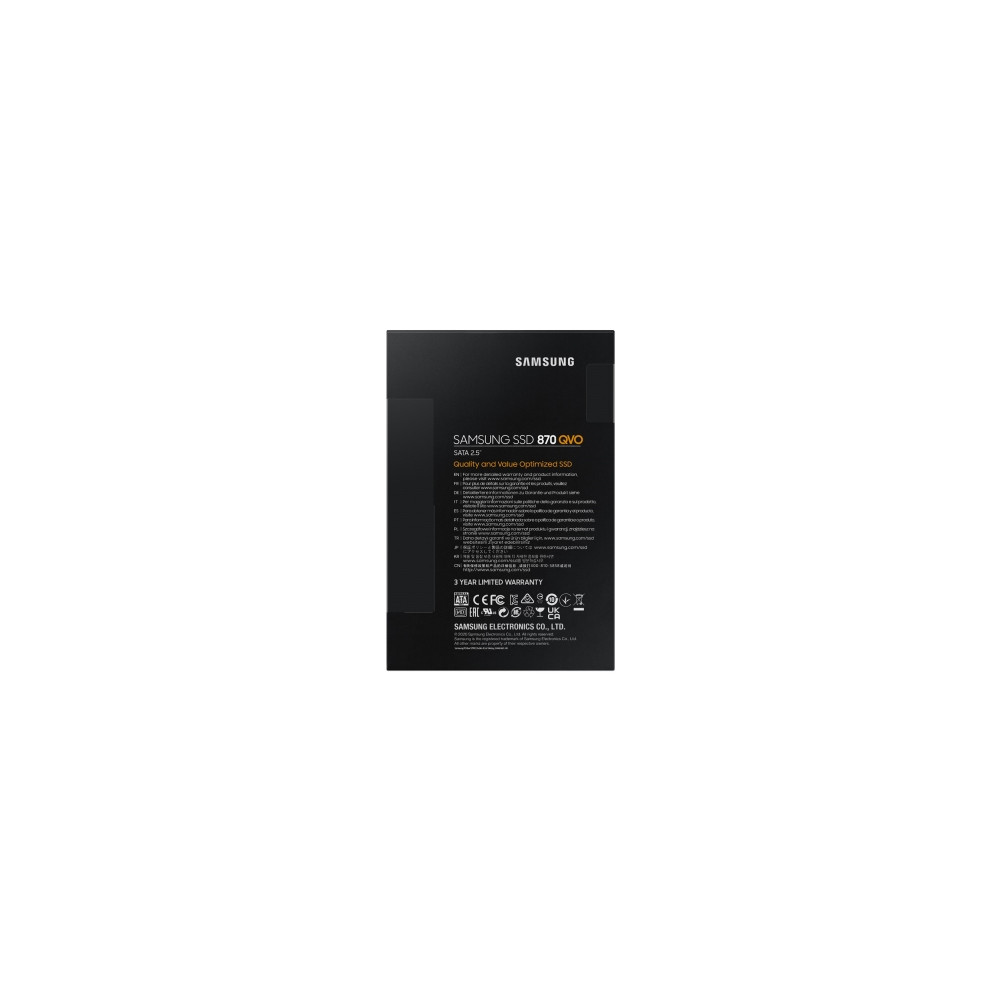 Produktbild för Samsung 870 QVO MZ-77Q8T0BW - SSD - 8 TB - SATA 6Gb/s