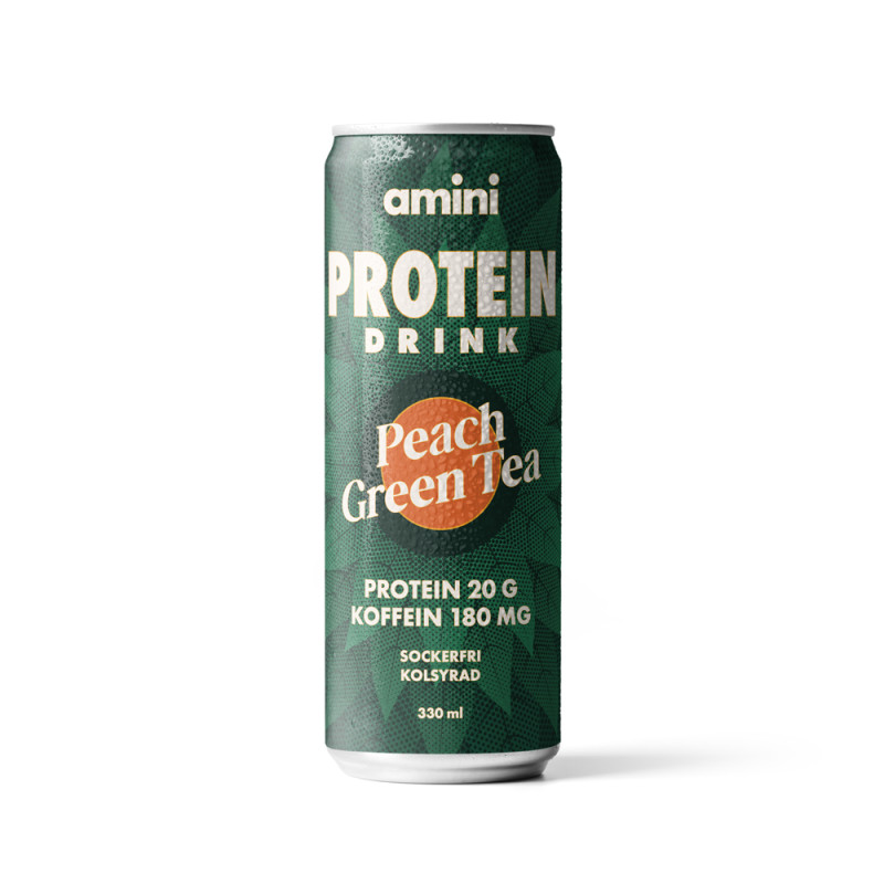 Produktbild för Peach Green Tea 33 cl