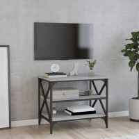 Produktbild för Tv-bänk grå sonoma 60x40x50 cm konstruerat trä