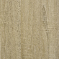 Produktbild för Sidobord 2 st sonoma-ek 40x42x50 cm konstruerat trä