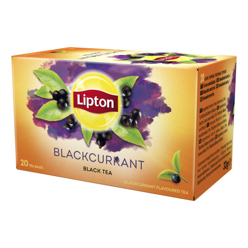 Lipton Te Blackcurrant 20P