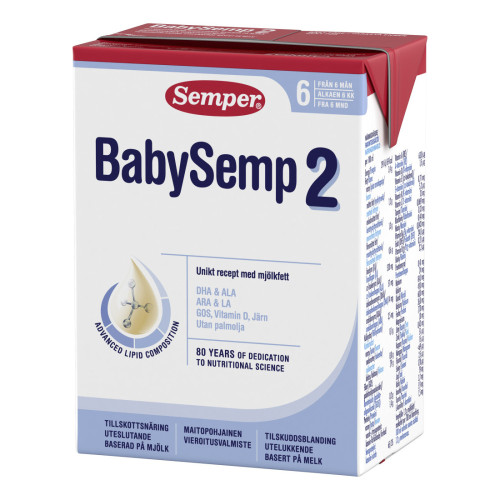 Semper BabySemp 2 Drickfärdig 200ML 6M