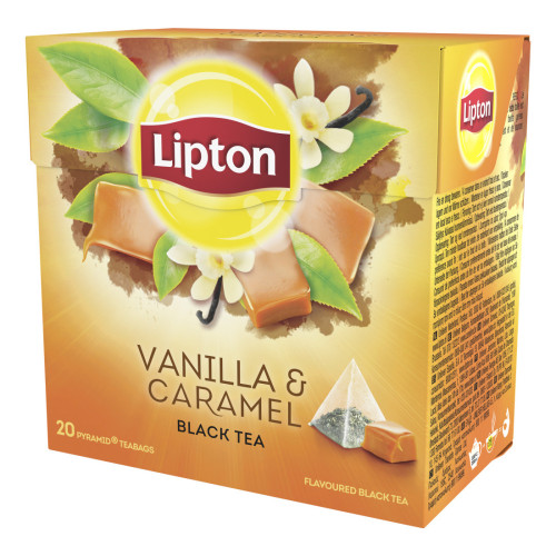 Lipton Te Vanilla & Caramel 20P