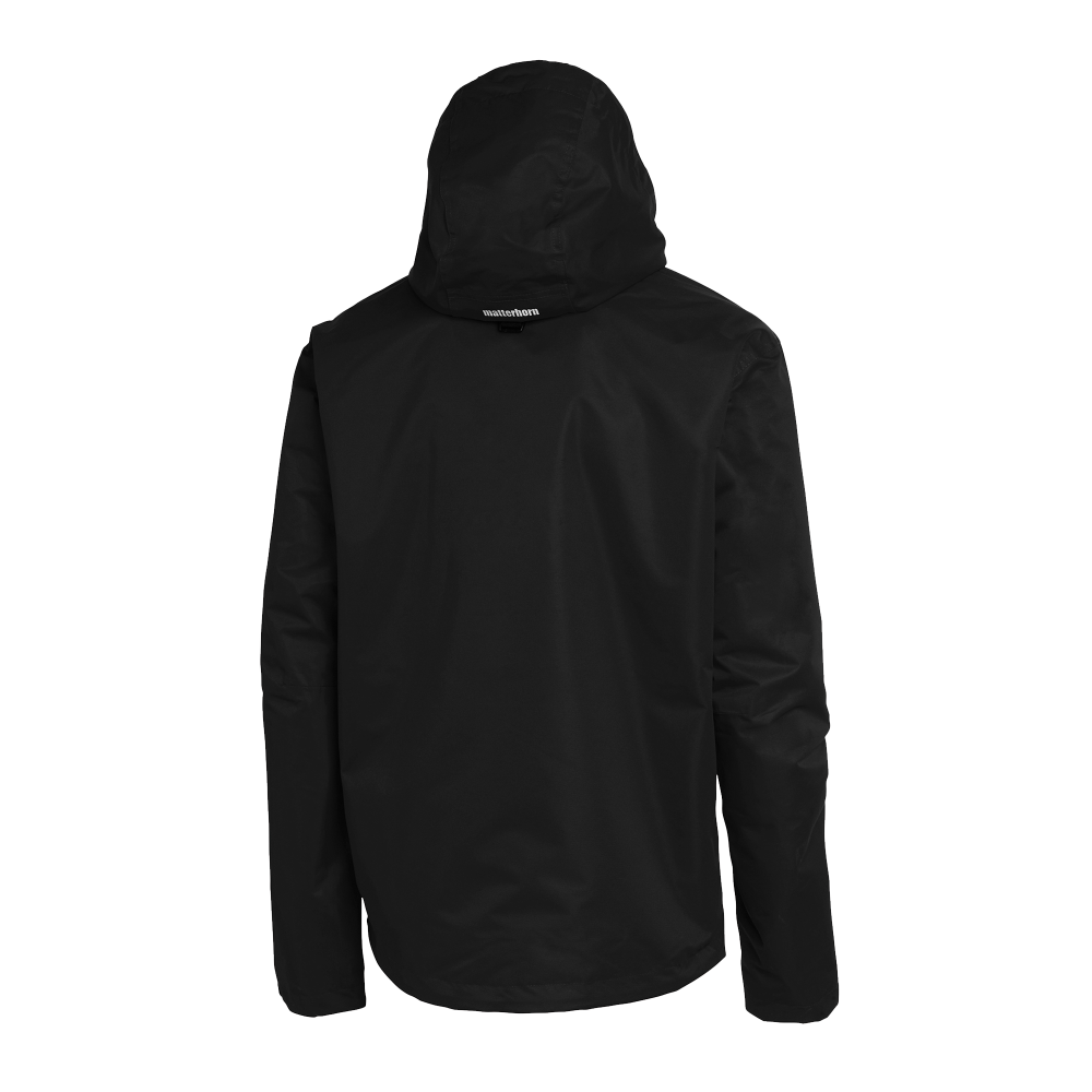 Produktbild för Barber Jacket Black Male