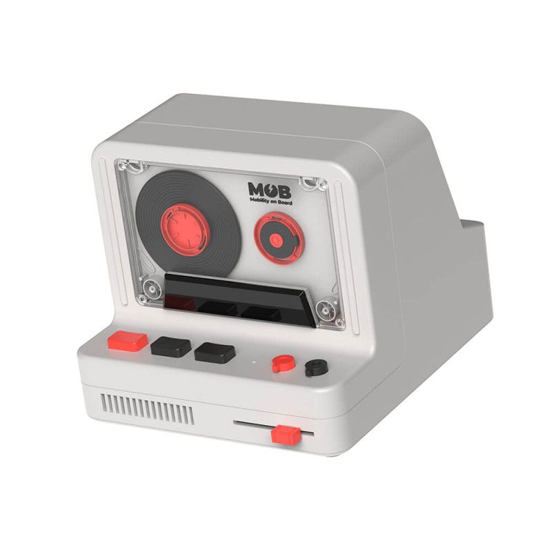 Produktbild för MOB Speaker Retro Camera Grey