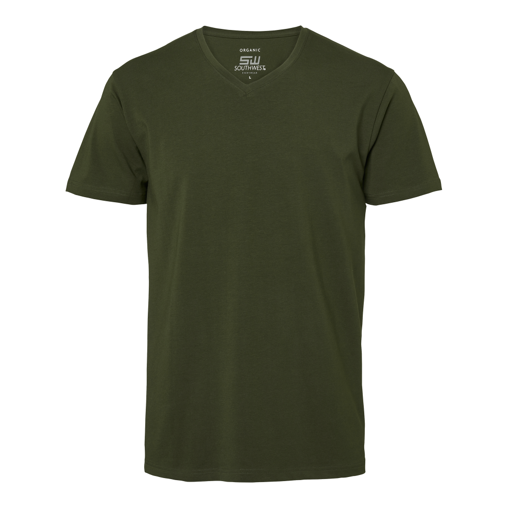 Produktbild för Frisco T-shirt Dark olive Male