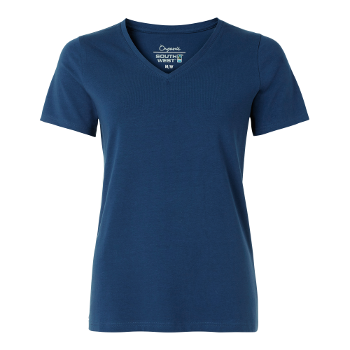 South West Scarlet T-shirt w Blue Female