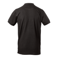 Produktbild för Morris solid Polo Black Male