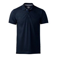 Produktbild för Morris solid Polo Blue Male