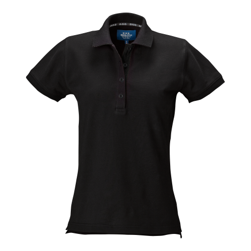 South West Marion solid Polo w Black Female