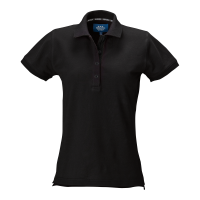 Produktbild för Marion solid Polo w Black Female