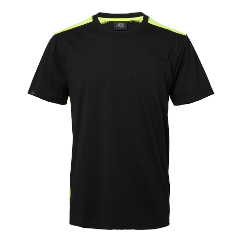 South West Conrad T-shirt Black/yellow Male