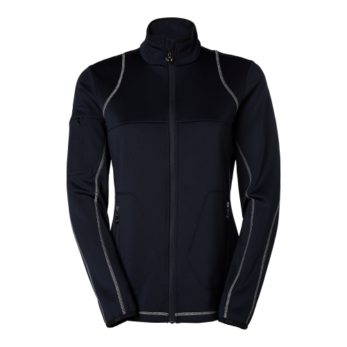 South West Somers Fleece w Navy Female - Zip-tröjor