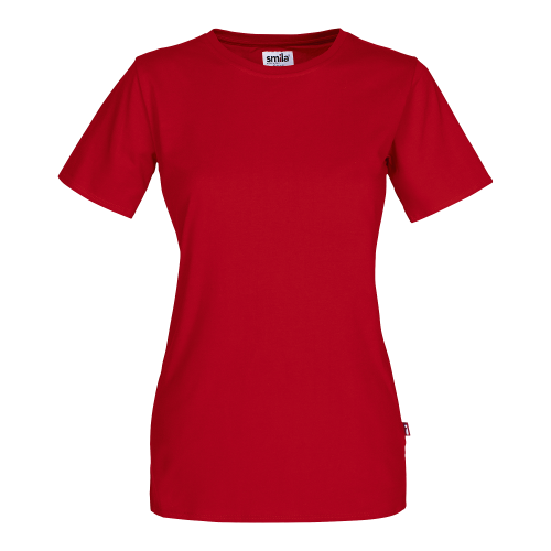 Smila Workwear Helmi T-Shirt w Red