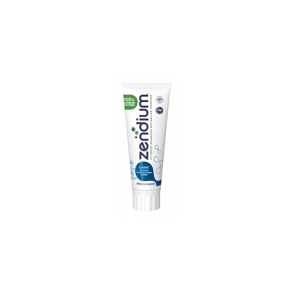 Produktbild för Tandkräm ZENDIUM Classic 75ml