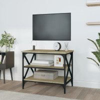 Produktbild för Tv-bänk sonoma-ek 60x40x50 cm konstruerat trä