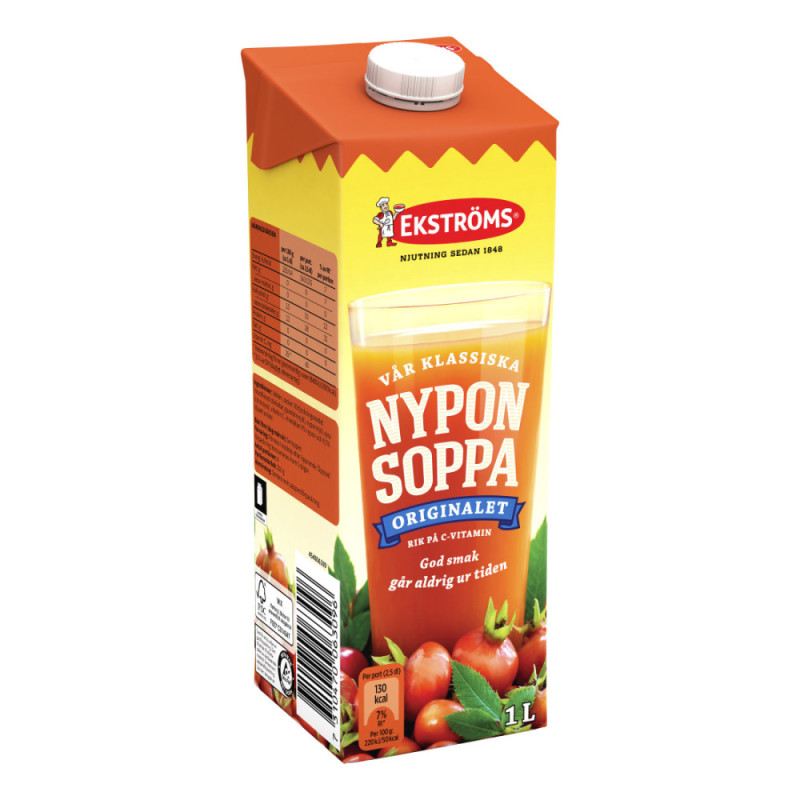 Produktbild för Nyponsoppa 1L