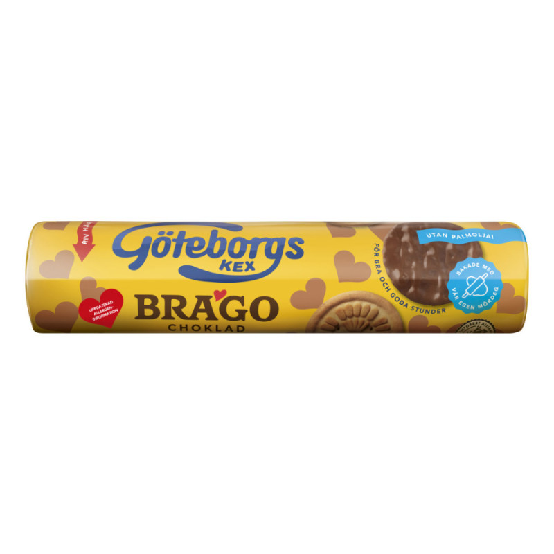 Produktbild för Brago choklad 175G