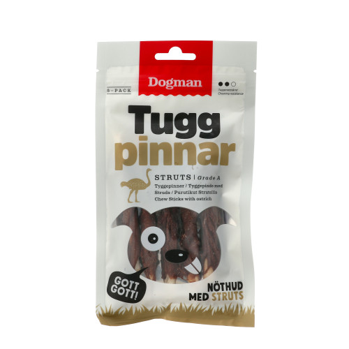 DOGMAN Tuggpinnar Med Struts 5p