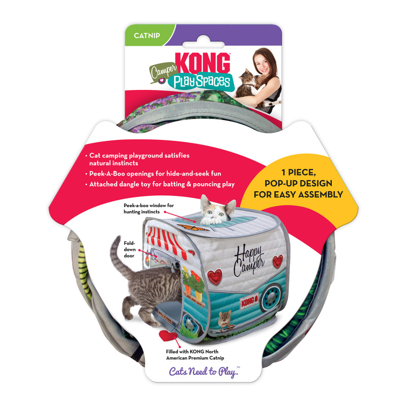 Produktbild för KONG Leksak Play Spaces Camper Flerfärgad 52cm