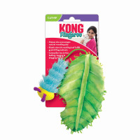 Miniatyr av produktbild för KONG Leksak Flingaroo CATerpillar Flerfärgad 8x25,5x3cm