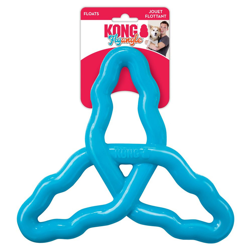 Produktbild för KONG Leksak Flyangle Mix L 28cm