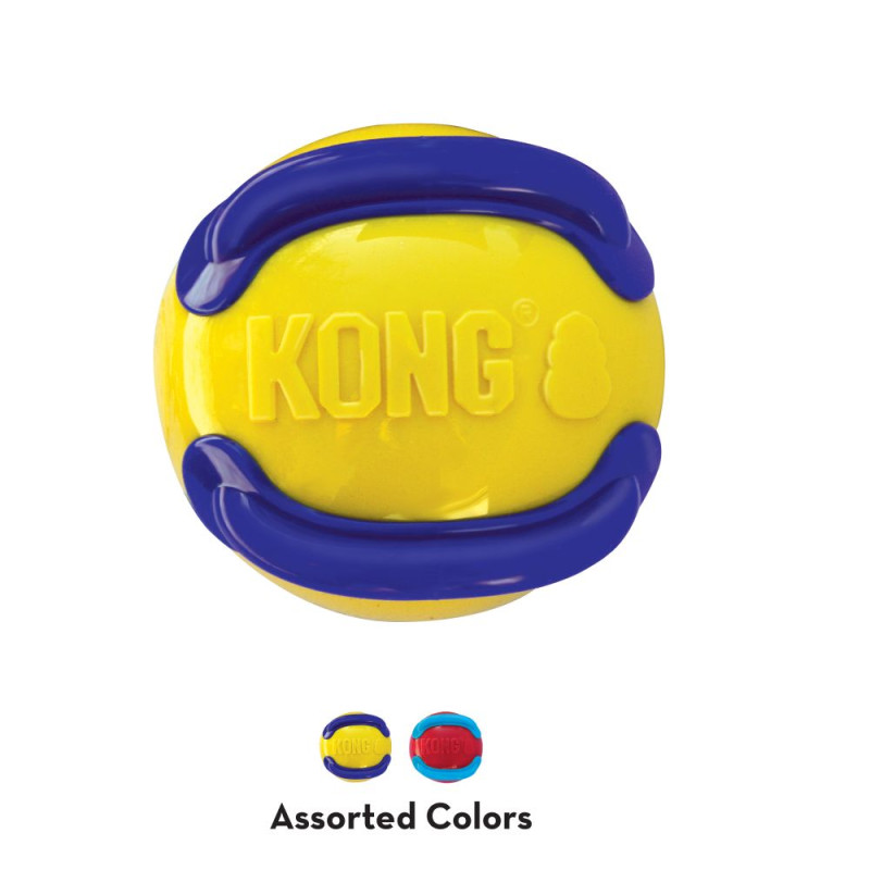 Produktbild för KONG Leksak Jaxx Brights Ball Mix L 7,5cm