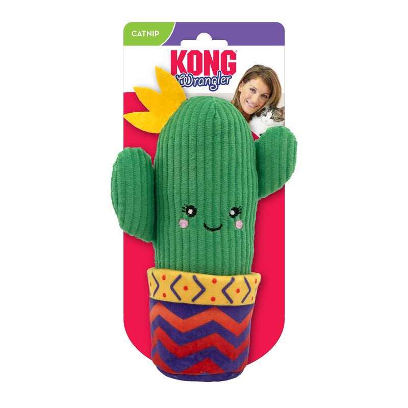 Produktbild för KONG Wrangler Cactus Flerfärgad 25cm