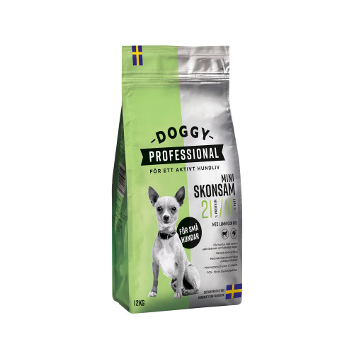 DOGGY Professional Mini Skonsam Hundfoder 12kg