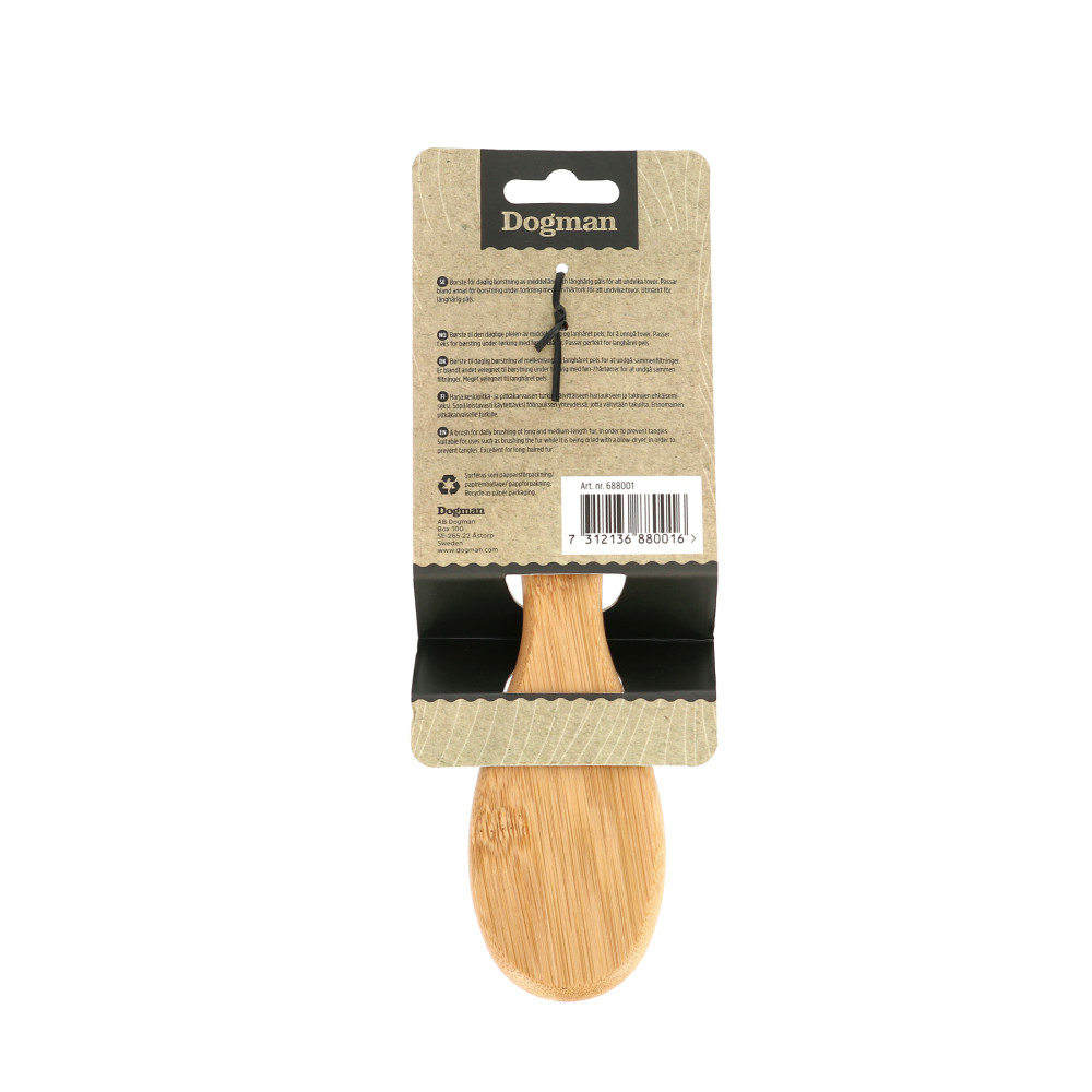 Produktbild för Bamboo Borste Långa Pigg M