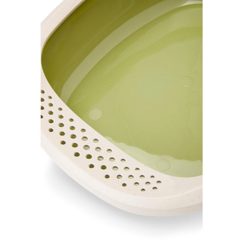 Produktbild för Savic Kattlåda Gizmo Grön L 52cm