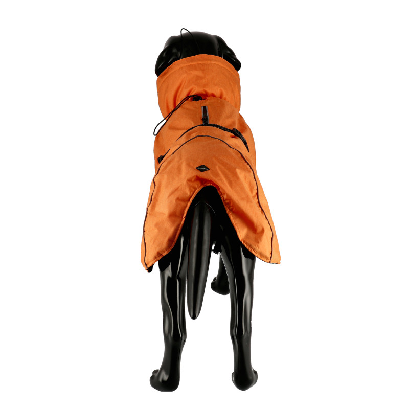 Produktbild för Dogman Vintertäcke Pom Orange 60cm
