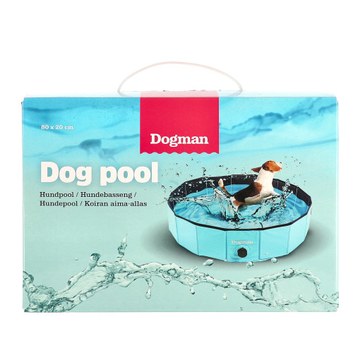 DOGMAN Hundpool 120cm Blå