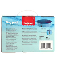 Miniatyr av produktbild för Dogman Hundpool Blå 804L